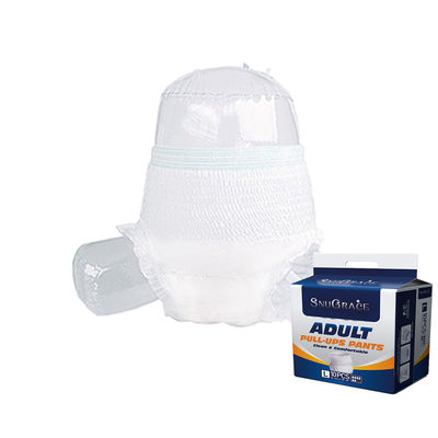 3D estilo de prevenção de vazamento de fraldas para adultos Pantalhões de roupa para incontinência