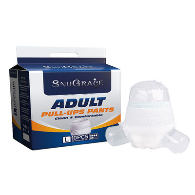 Calças de roupa interior simples de adoçante descartável para adultos com tecnologia de proteção contra vazamento