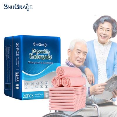 Absorventes sob almofadas para adultos Proteção de cama médica Disponível e de alta absorção