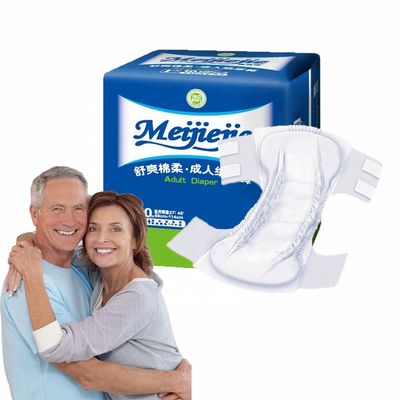 Folha de PE Super Large Custom Size Soft Care Adult Diaper para Idosos