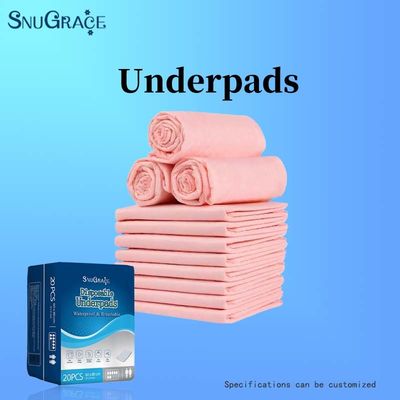 Pulpa de Fluff SAP Tecido não tecido tecido PE Pet Toilet Changing Pads Favorito do cliente