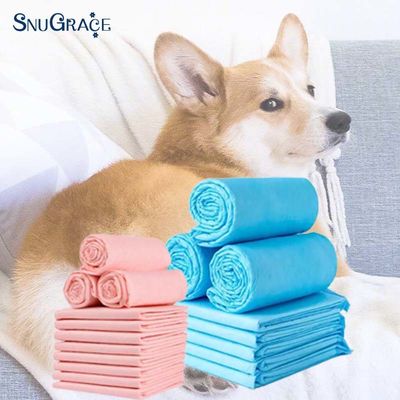 SnuGrace Pet Urine Pads de tamanhos XS-XXXL Pulpa de Fluff SAP Tecido de tecido não tecido PE