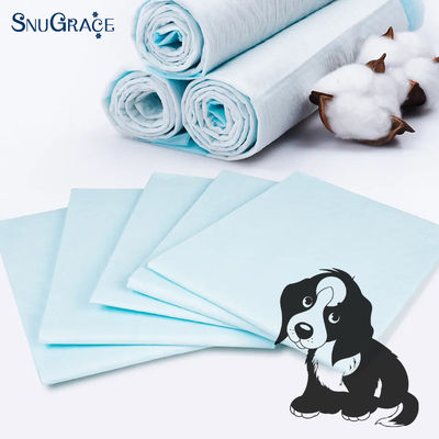 SnuGrace Pet Urine Pads de tamanhos XS-XXXL Pulpa de Fluff SAP Tecido de tecido não tecido PE