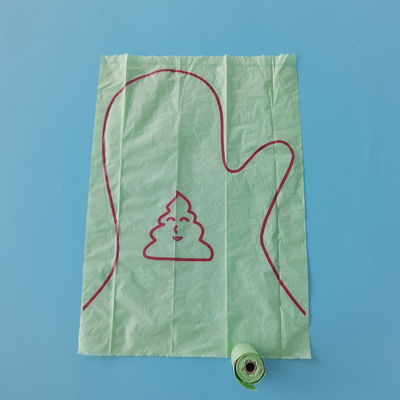 Logotipo personalizado Impresso Sacos biodegradáveis de lixo para cães Escolha ecológica