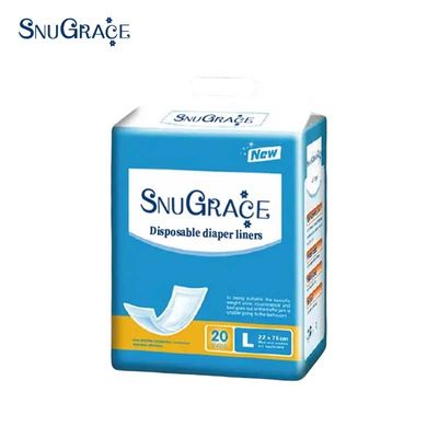 Forma T Forma reta Forma 8 inserção de fraldas pads anti-fuga 3D canal de prevenção de fugas