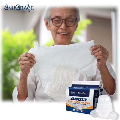 Brinquedos anti-fuga para idosos com prevenção de fugas 3D SnuGrace Calças descartáveis