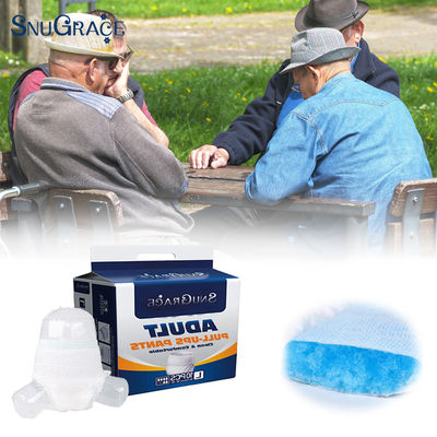 SnuGrace Direct Single-Waste Adult Diaper com 3D Leak Prevention Channel Anti-Leak