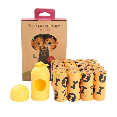 Personalize a gestão de resíduos do seu cão Biodegradável Saco de cocô de cão de amido de milho