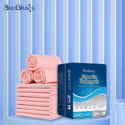 Impressão para cuidados com adultos embalagem descartável para o cliente embalagem de cama à prova d'água