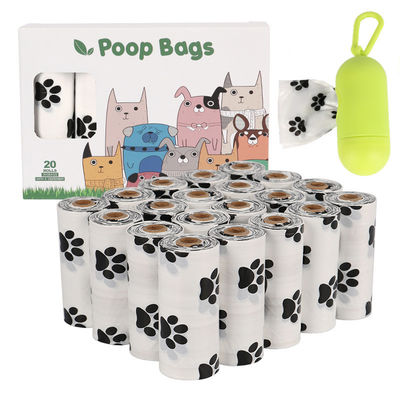 Sacos de excrementos de cães compostáveis de amido de milho ecológicos