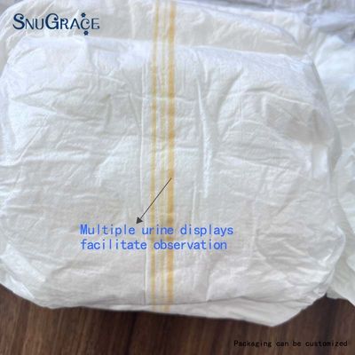 Fraldas descartáveis para adultos Fornecedores de fraldas Pulpa de fluxo e absorvência 800ml-6000ml