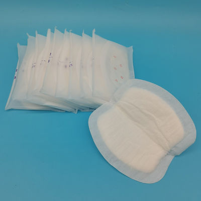 5 polegadas impressão personalizada Pulpa de fluff SAP tecido não tecido almofadas de mama de maternidade descartáveis