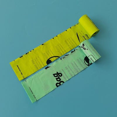Produtos para cães Eco-friendly Compostable Biodegradable Sacos de cocô para cães com dispensador