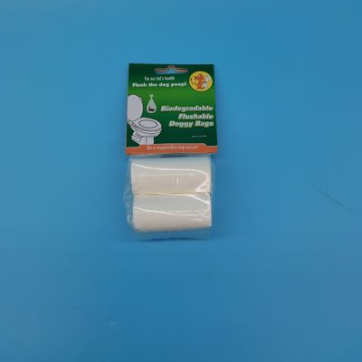 Sacos de lixo para animais de estimação Função limpa Sacos de lixo para cães compostáveis para sacos biodegradáveis para cães