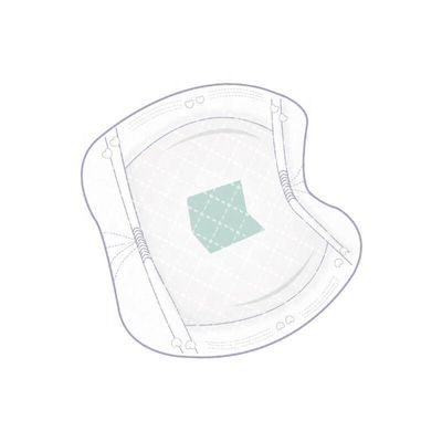 Pads de enfermagem descartáveis de tecido não tecido com SAP do Japão ou Primeira Classe