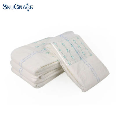 SNUGRACE Adult Diaper oferece amostras grátis para absorção rápida e 75g-150g Pulpa de Fluff