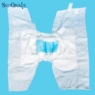 SNUGRACE Adult Diaper oferece amostras grátis para absorção rápida e 75g-150g Pulpa de Fluff