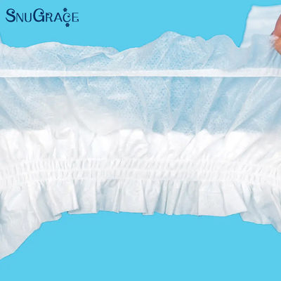 SNUGRACE Adult Diaper oferece amostras grátis para absorção rápida e 75g-150g Pulpa de Fluff