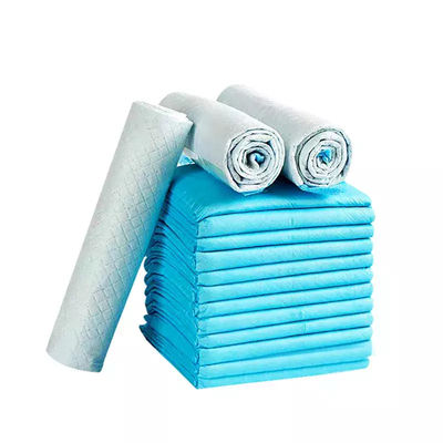 Chucks descartáveis azuis almofadas de mijo para cachorro Cachorro Potty Treinamento 20g-120g Profissional