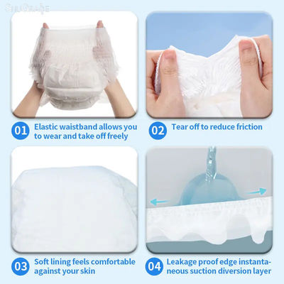 Produtos de Higiene Pós-parto de Maternidade Pulpa de Fluff Fraldas descartáveis para adultos