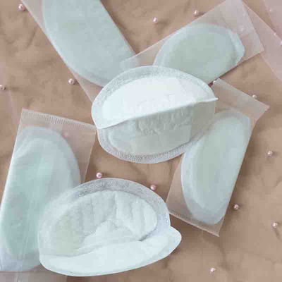 Embalagens de peito de maternidade impressas personalizadas para amamentação confortável e higiênica