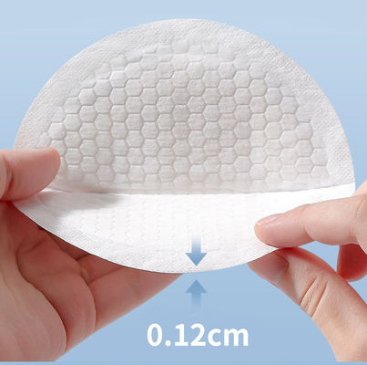 Pads de amamentação ultrafinos e respiráveis descartáveis de 100 pcs