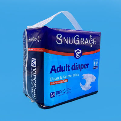 Cores personalizadas e design impresso Fraldas grossas para adultos para cuidados com adultos em hospitais