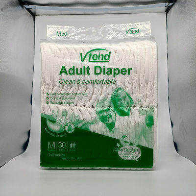 Cores personalizadas e design impresso Fraldas grossas para adultos para cuidados com adultos em hospitais