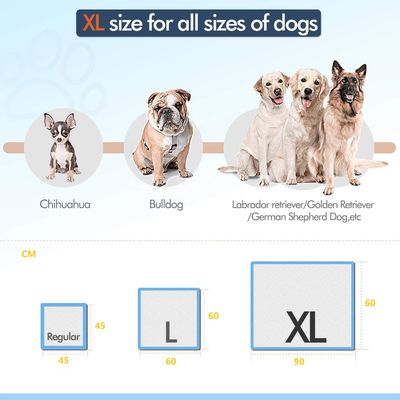 Amostragens gratuitamente oferecidas OEM/ODM Toalhete para animais de estimação almofadas de mijo para treinamento e sono de cachorros