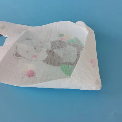 Bife de bebê de tecido não tecido impresso sob medida com design à prova d'água e banda elástica BB-01