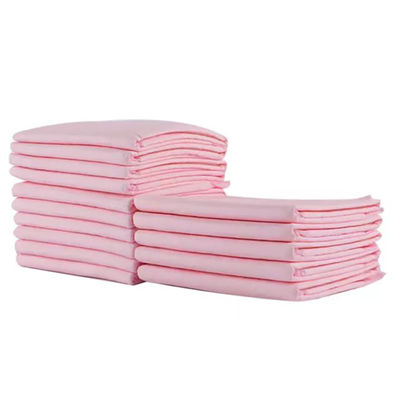 Subpedaço de troca de enfermagem descartável com camada absorvente 6Ply respirável em branco