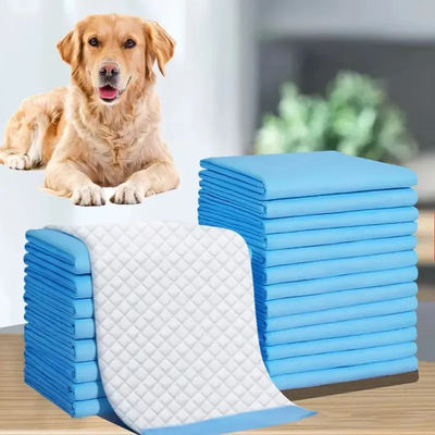 Pads de treino de 5 camadas à prova de vazamento para cães e gatos Eco-friendly Disposable Pet Pee Pads