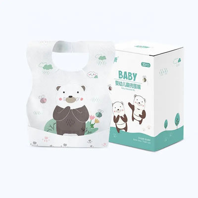 Bebês de alimentação de bebê descartáveis de cor personalizada para refeições confortáveis e limpas