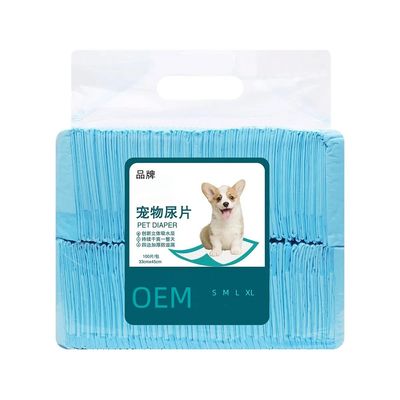 6 camadas Produtos descartáveis de treino para animais de estimação Produtos descartáveis para cães e gatos almofadas de urina para cães