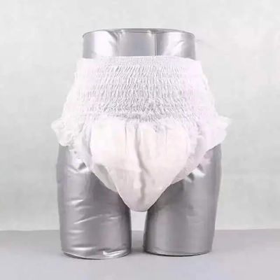 Incontinência Pessoas Cuidados Sapatos descartáveis para adultos Calças para adultos Fraldas para adultos 55-100g