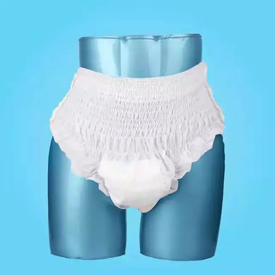 Incontinência Pessoas Cuidados Sapatos descartáveis para adultos Calças para adultos Fraldas para adultos 55-100g