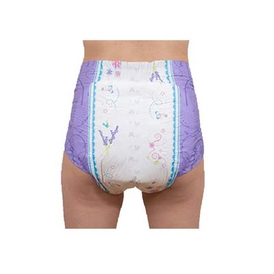 Ampolas saudáveis descartáveis ABDL Adultos Pulpa de fluff e impressão de desenhos animados engraçados Incluído