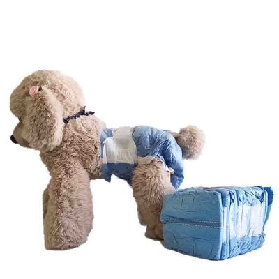 Pênis descartável para animais de estimação de tamanho personalizado envoltório de alta absorção para cães machos