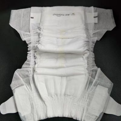 Produtos OEM de fraldas descartáveis para bebés com canal de prevenção de fugas 3D em tamanhos S M L XL XXL XXXL