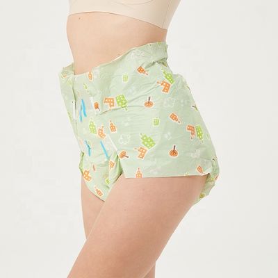 Alta Absorção 800ml-1500ml ABDL Adult Diaper Personalizado Desenho Feio com Pulpa de Fluff