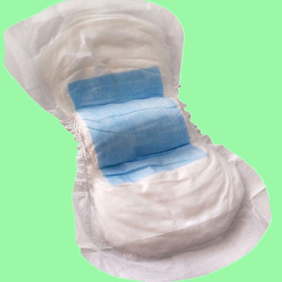 Pads de maternidade pós-parto de alta absorção Pad sanitário de guardanapo para Night White