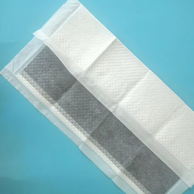 Poliéster SAP Tecido não tecido Bambú Carvão de madeira Cachorrinho de treinamento camada absorvente Pet Wee Pad