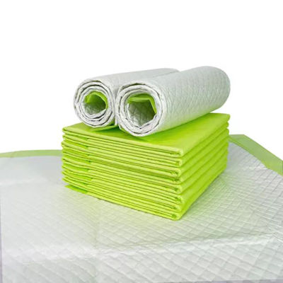 Adultos descartáveis Sub Pad Fluff Pulpa SAP Tecido não tecido PE Backfilm 20g-110g