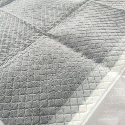 Pad de Treinamento de Cães de Carvão de Bambú Disponível Nowoven Frabic Soft 3000ml Pet Puppy Pads