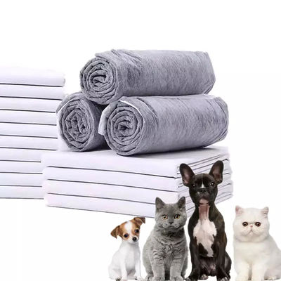 Pads de urina descartáveis para animais de estimação com camada de carvão ativado de bambu