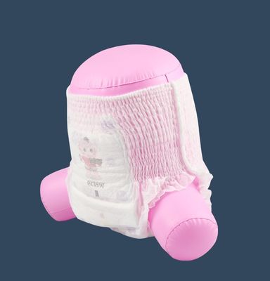 Calcinhas de bebê descartáveis Fraldas com absorção suave e respirável