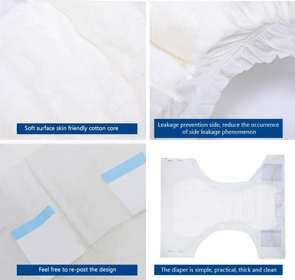 Prevenção de fugas 3D Super absorvente Pad A melhor escolha para fraldas de incontinência urinária