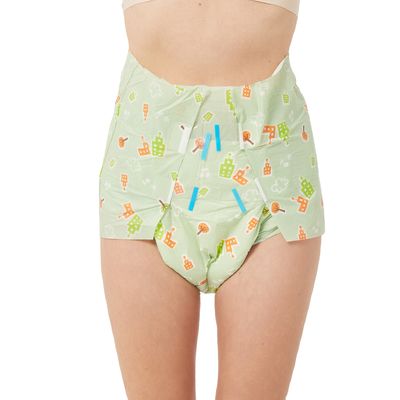 Certificação CE Fraldas para Adultos Impresso Fraldas para Adultos Bonitas Design de desenho animado personalizado
