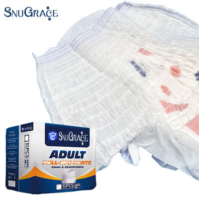 13-60 anos Grupo etário SnuGrace Calças Menstruais Femininas com guardanapo sanitário de 62g/65g