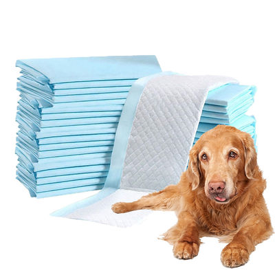 600X350mm 600X450mm 600X600mm 900X600mm Pulpa de Fluff e SAP Dog Pee Pad para Absorção